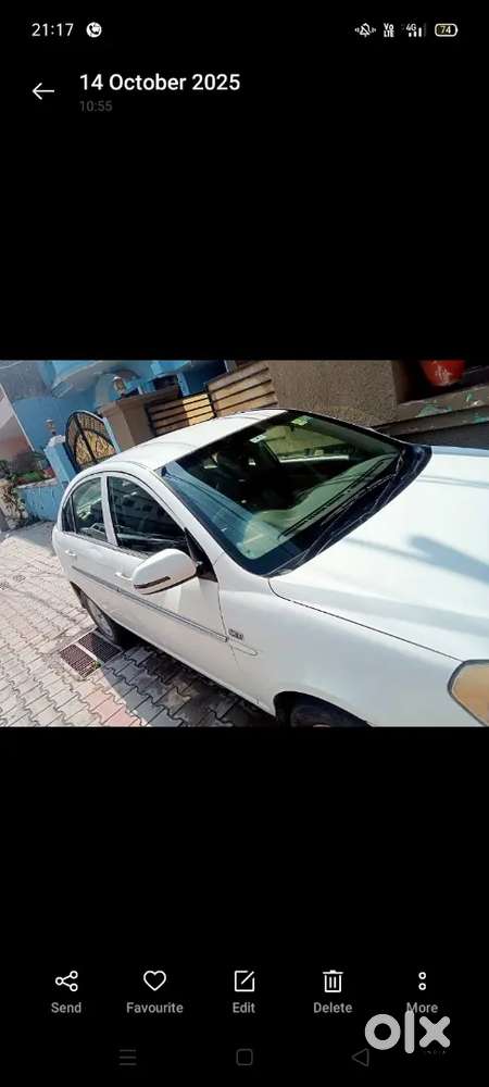 Hyundai Verna 2010 Diesel 92000 Km Driven