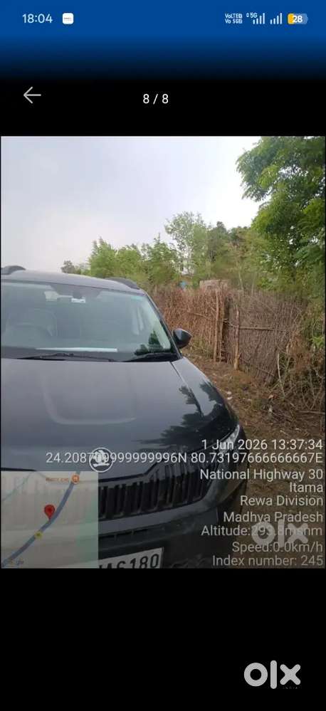 Classic Skoda Kylaq 2026 With Sunroof