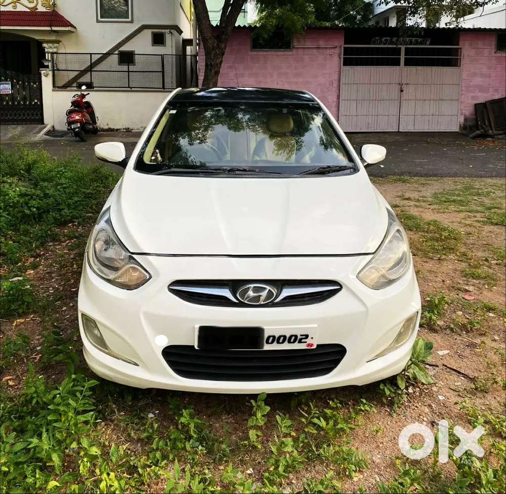 Hyundai Verna Diesel 2012sx