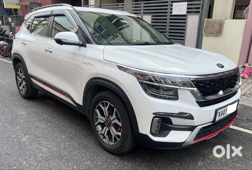 Kia Seltos Gtx Plus Diesel At Glacier White