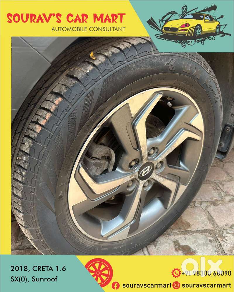 Hyundai Creta 1.6 Sx (o), 2018, Petrol
