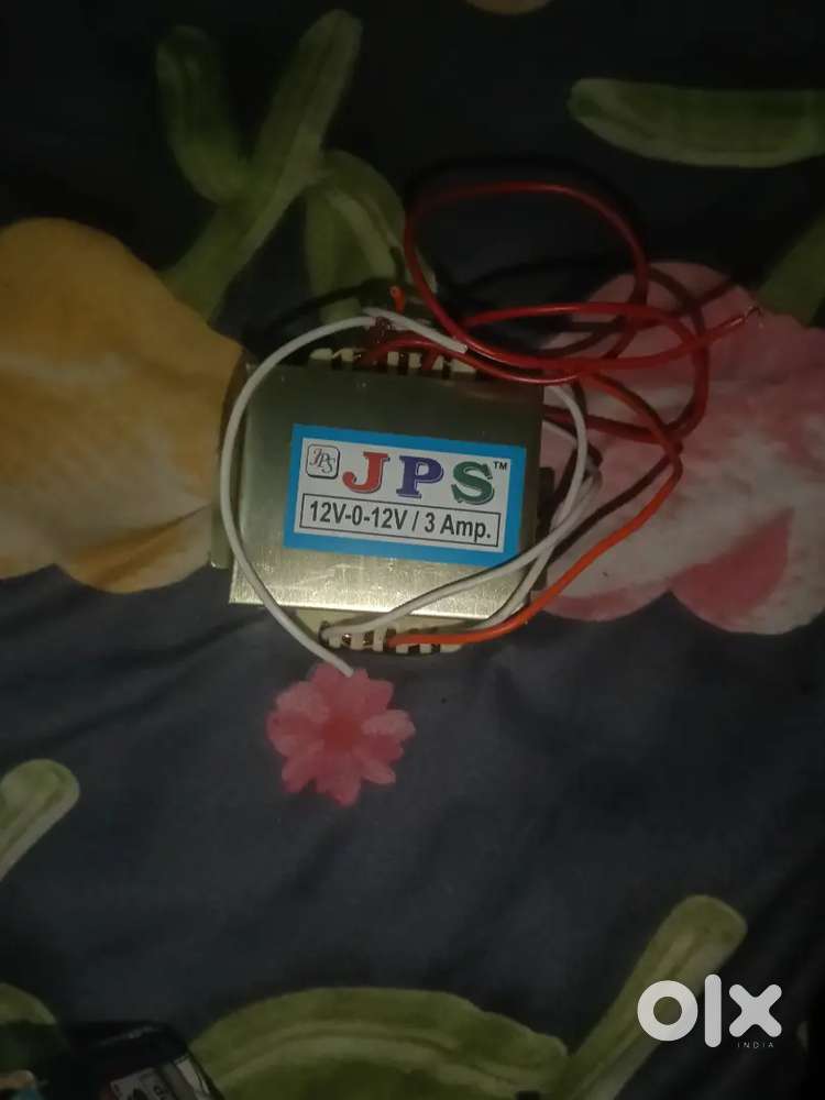 3 Amp transformer.