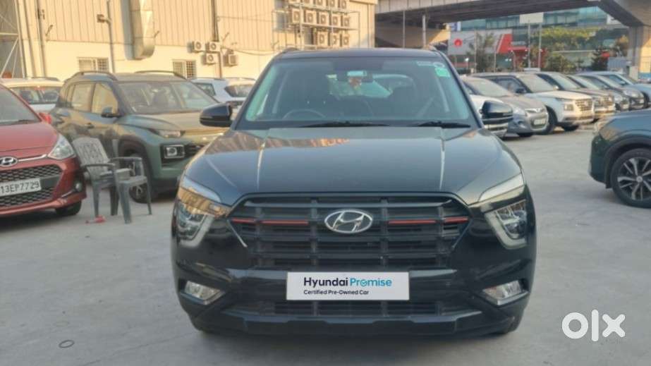Hyundai Creta 1.5 S Plus Knight Petrol, 2022, Petrol