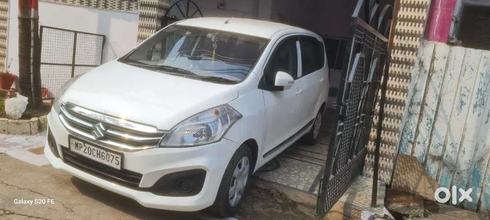 Ertiga 2018 Model Good Condition Car White Color Urgent Sale