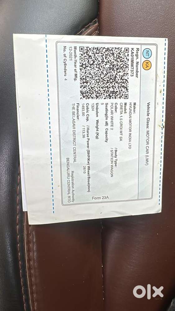 Hyundai Creta Facelift 2022 Diesel Well Maintained