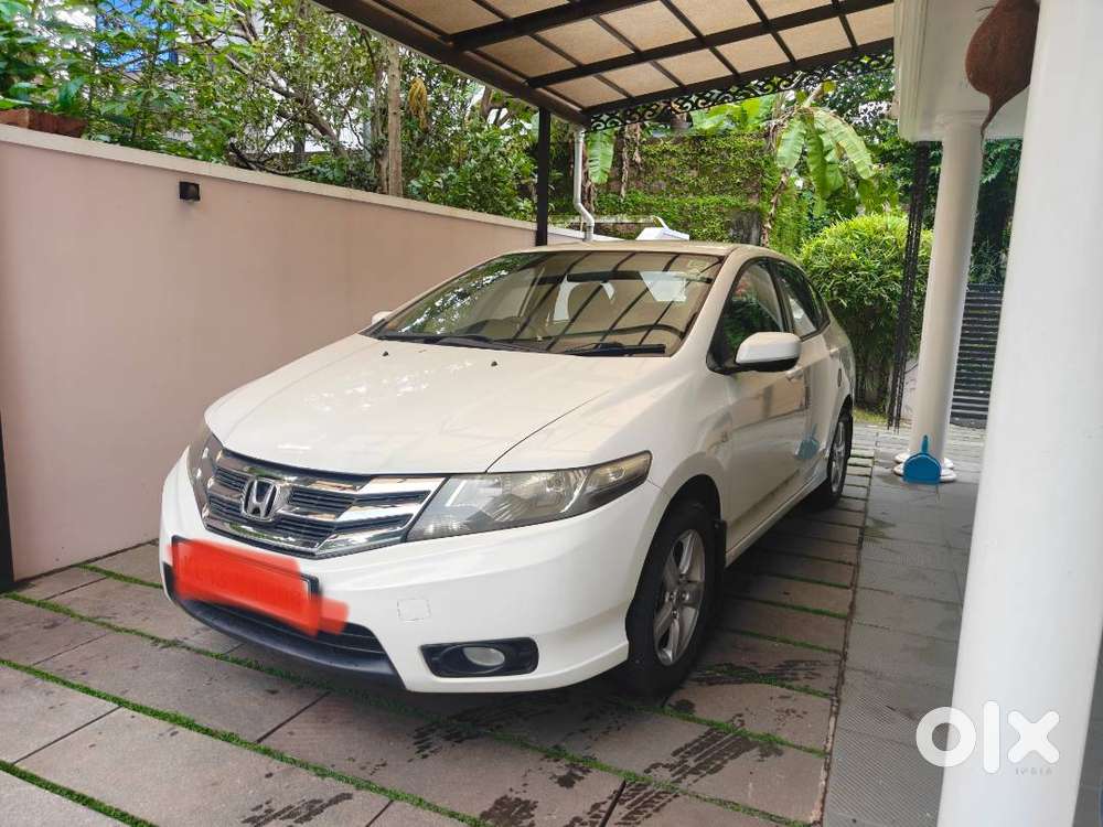 2012 July  Honda City, Petrol, Wiite