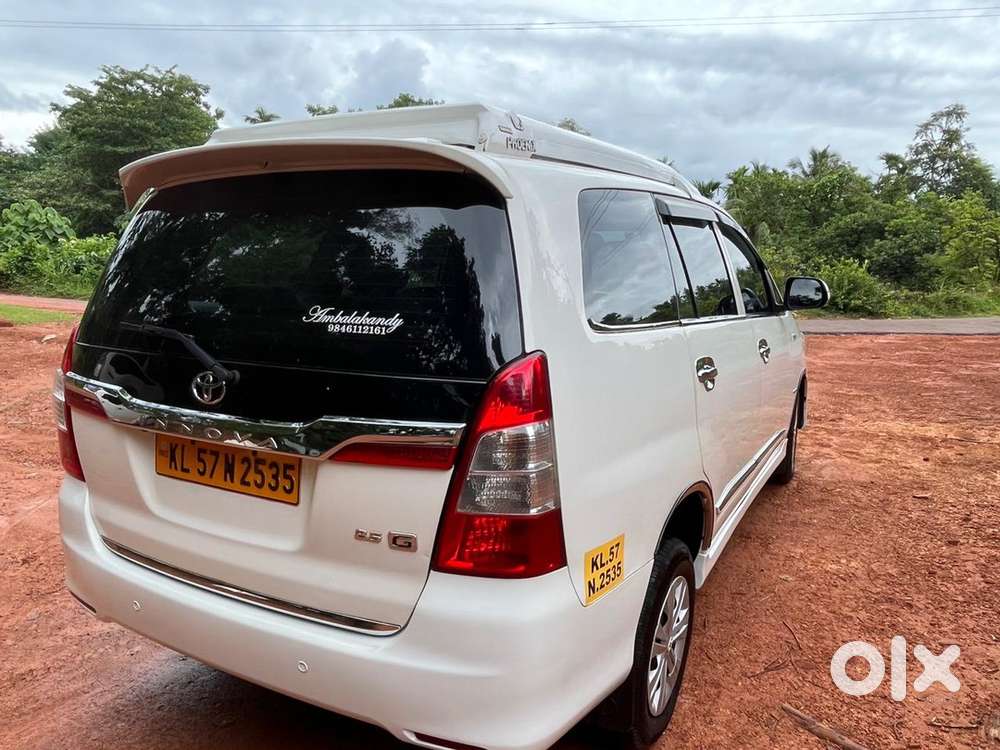 Toyota Innova Diesel 2016taxi Kerala