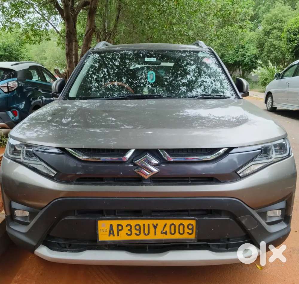 Maruti Suzuki Brezza Zxi 2024 Hybrid Smart Yellow Board