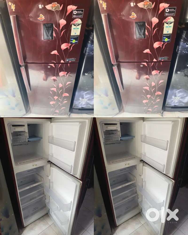 { SAMAUNG } DOUBLE DOOR FRIDGE + GOOD LOOKING + DISPLAY FRIDGE