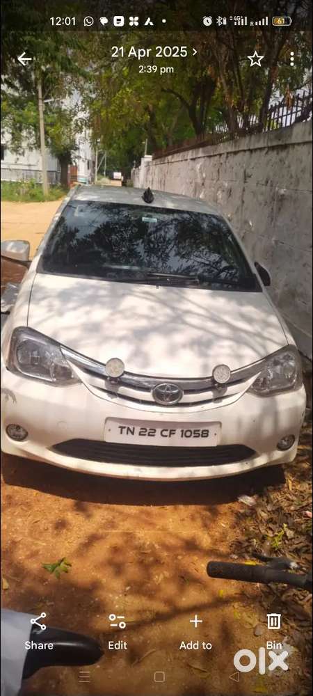 Toyota Etios 2012 Diesel Good Condition