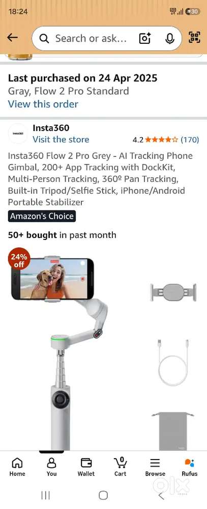 Insta360 Flow 2 pro