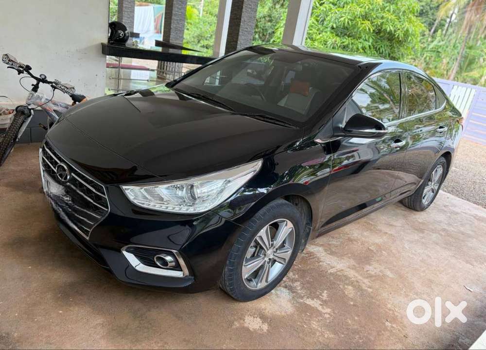 Hundai Verna  Sx (o) Diesel  Automatic  Original Kerala  Model. 2019 O