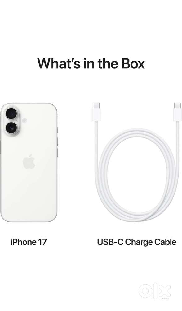 Iphone 17 256gb (WHITE)