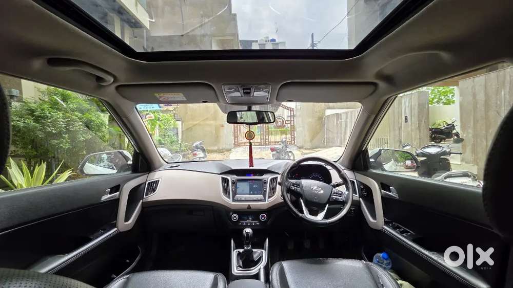 Hyundai Creta 2018, White , Diesel , Manual , Top Model , Sunroof