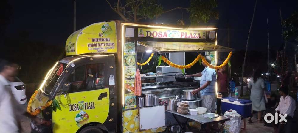 It Is Food Truck Of Mahindra Maxim Vehicle Well Conditioned