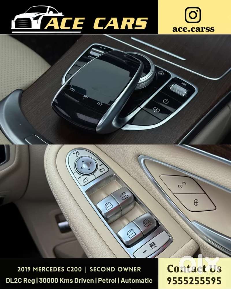 Mercedes-benz C-class C 200 Progressive, 2019, Petrol