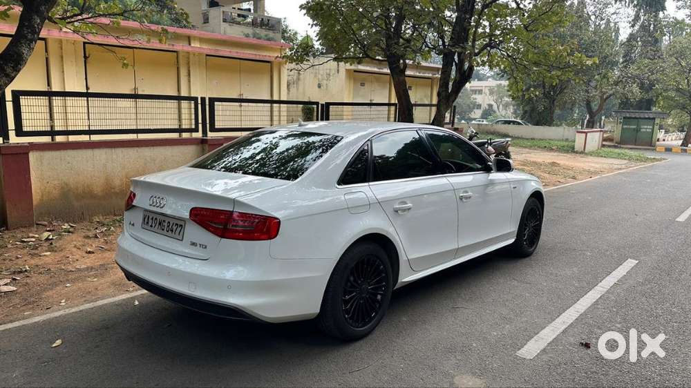 Audi A4 35 Tdi S Line  2017 Reg  Ibis White  Sunroof  95,000 Km