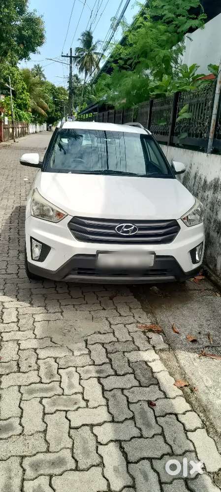 Hyundai Creta Sx 2017 Diesel Automatic  White  Kochi  ₹8.5l
