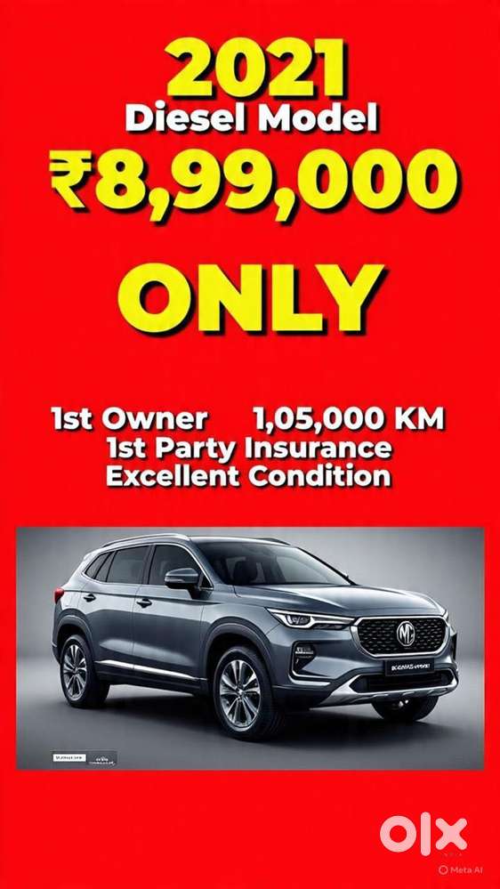 Mg Hector Sharp Diesel Manual, 2021, Diesel