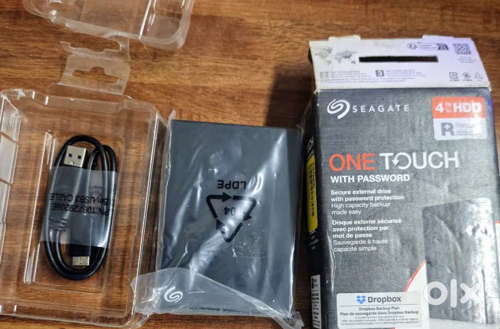 Unused Segate 4TB HDD