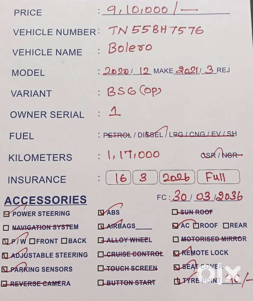 Mahindra Bolero 1.5 B6 (o), 2021, Diesel