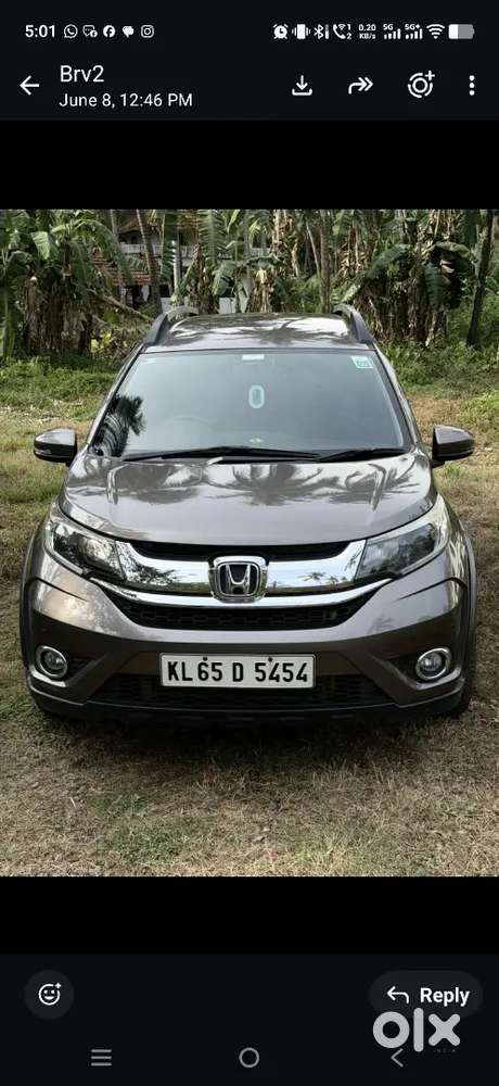 Honda Br-v 2016/17 Register Good Family Use 7 Seat Push Buttun Start B