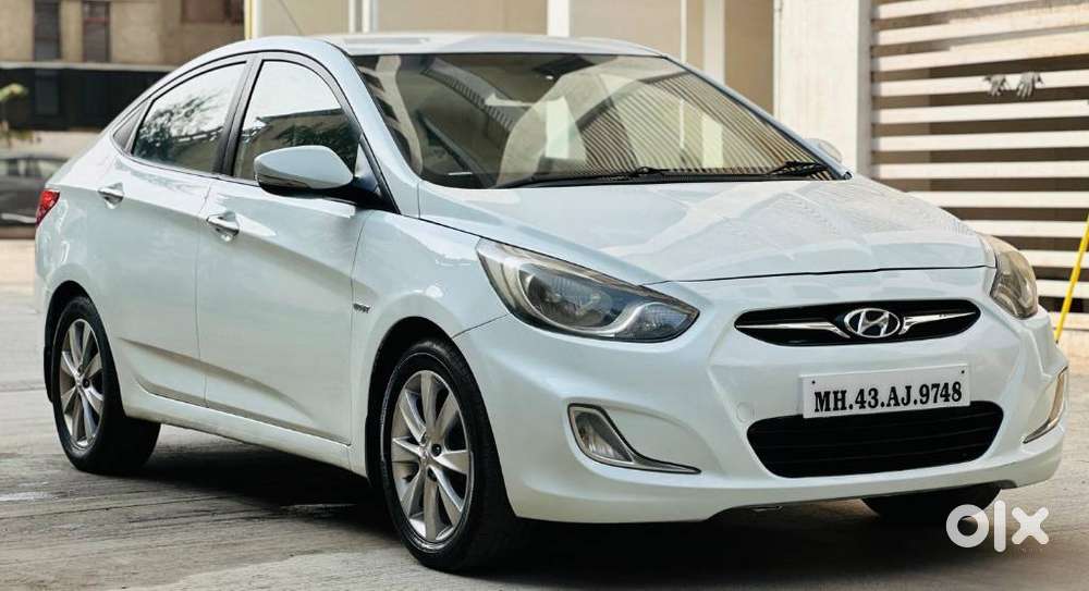 Hyundai Verna Fluidic 1.6 Vtvt Sx Opt, 2012, Cng & Hybrids