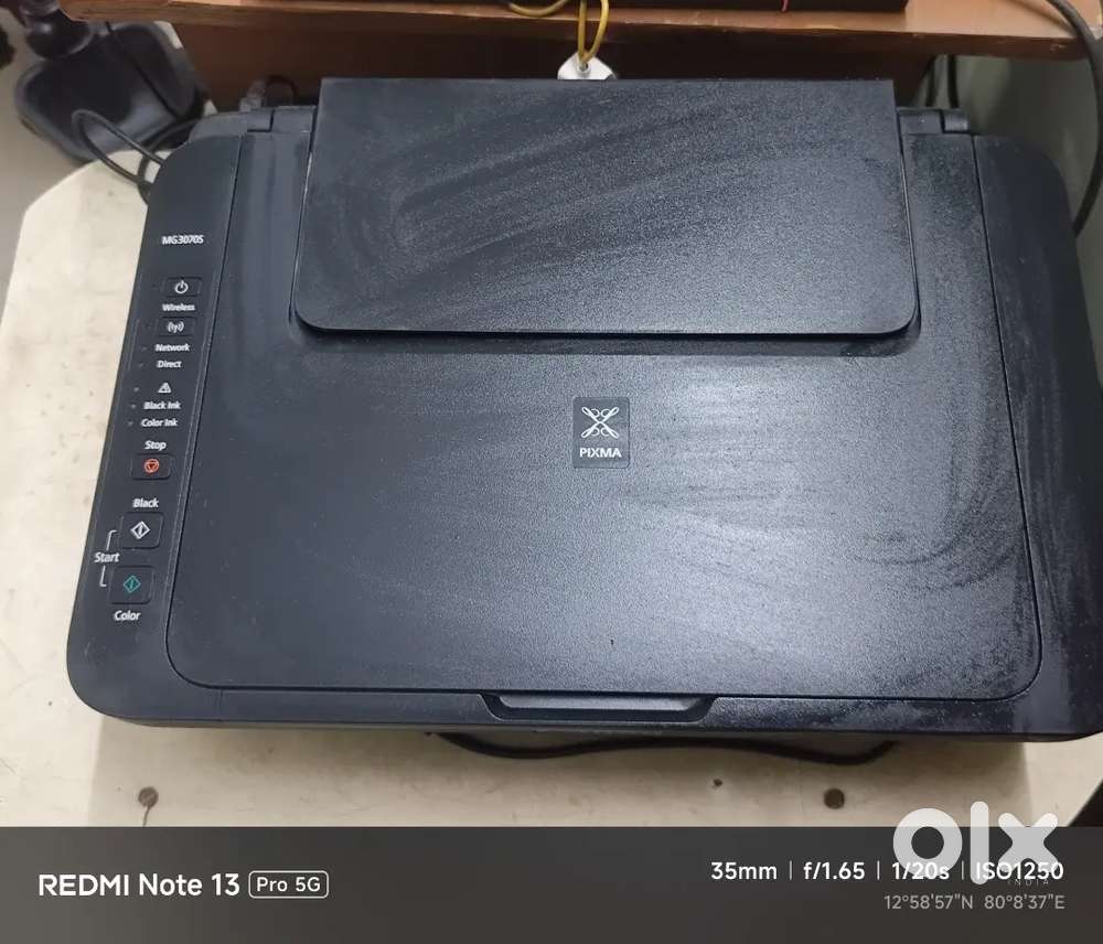 Canon wifi printer color and black