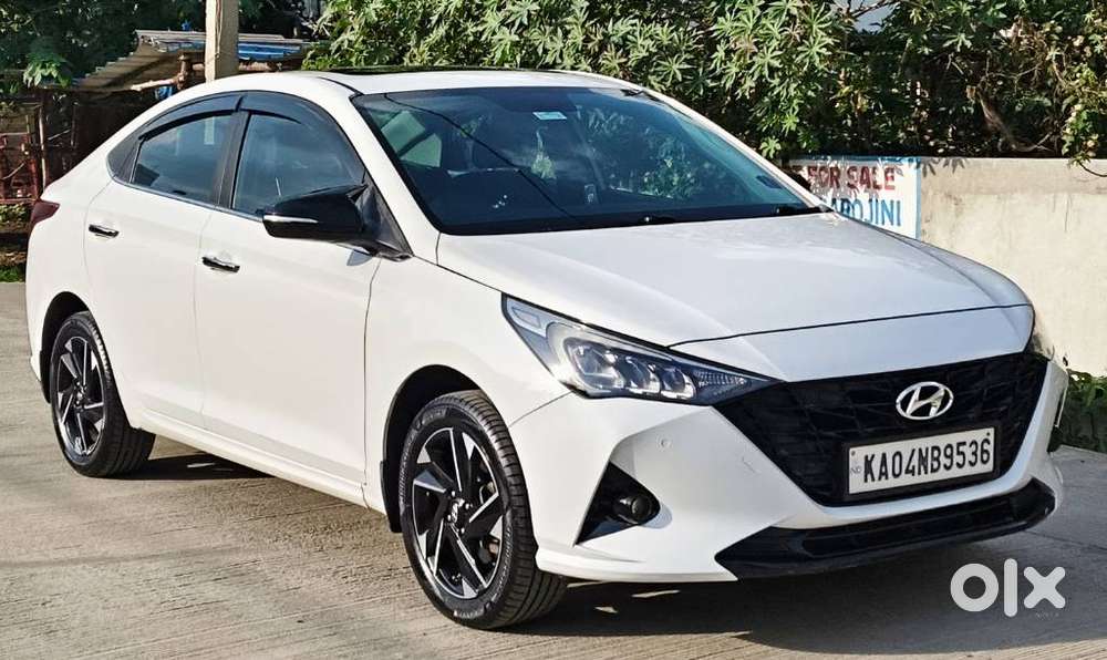 Hyundai Verna 1.5 Sx Turbo Petrol Dct Dual Tone, 2023, Petrol