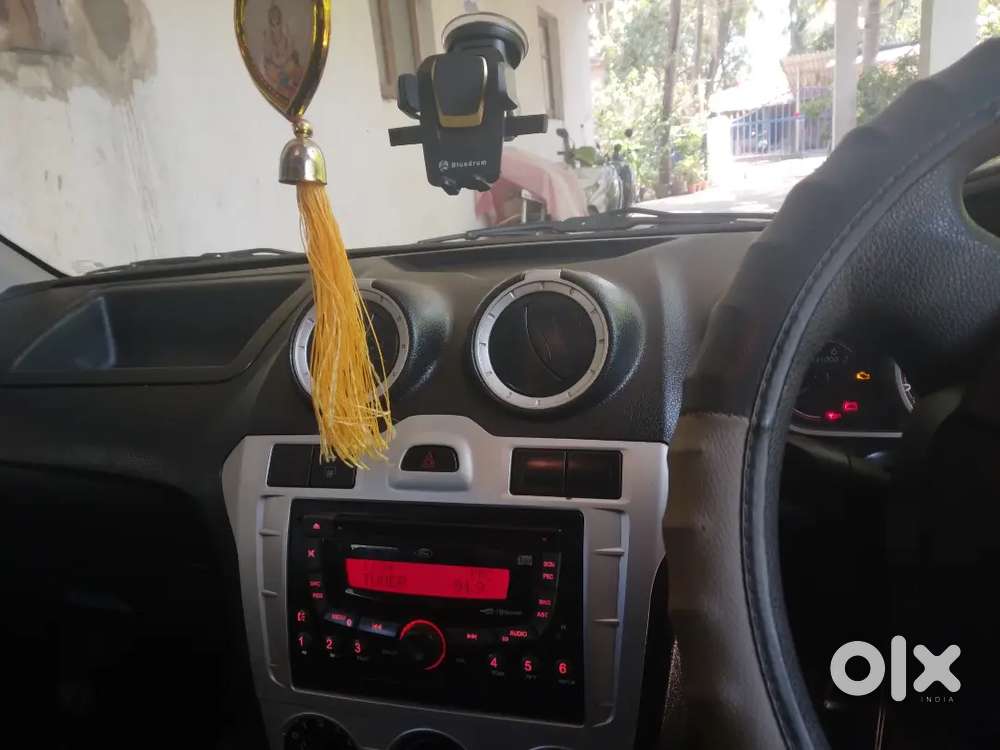 White Ford Figo