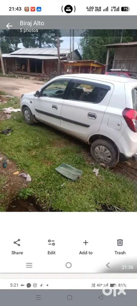 Maruti Suzuki Alto 800 2015 Base Variant