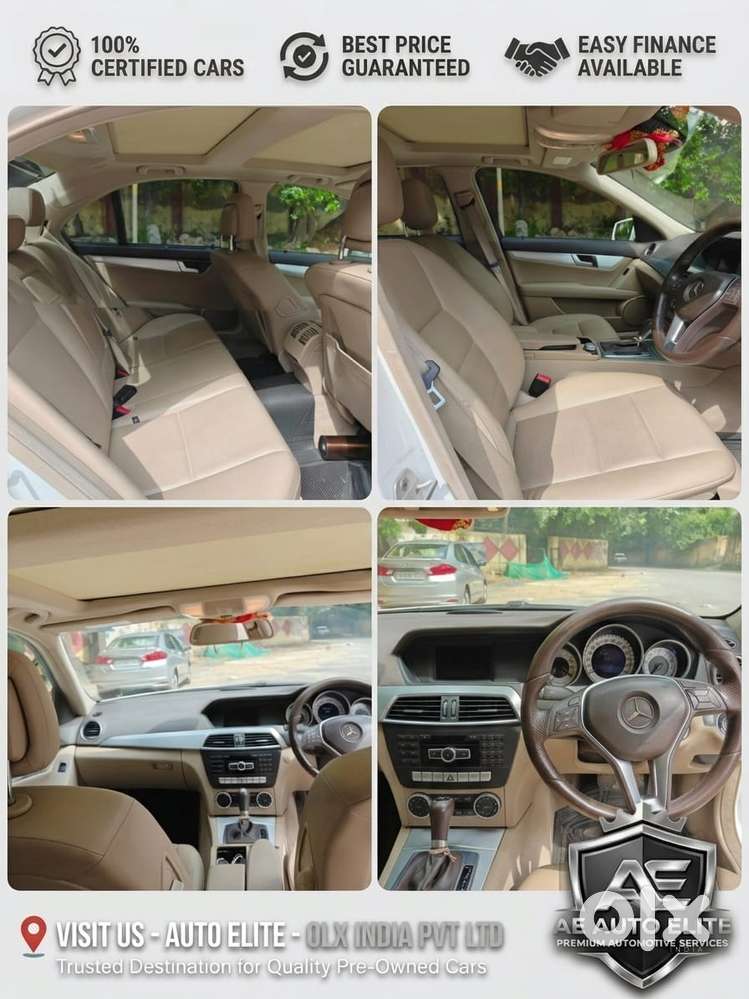 Mercedes-benz C-class C 200, 2014, Petrol