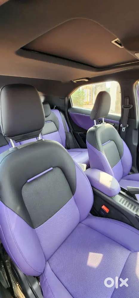 Tata Nexon Purple Petrol Automatic Top Model