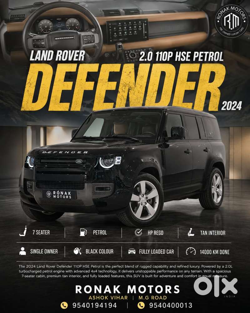 Land Rover Defender 2.0 110 Hse, 2024, Petrol