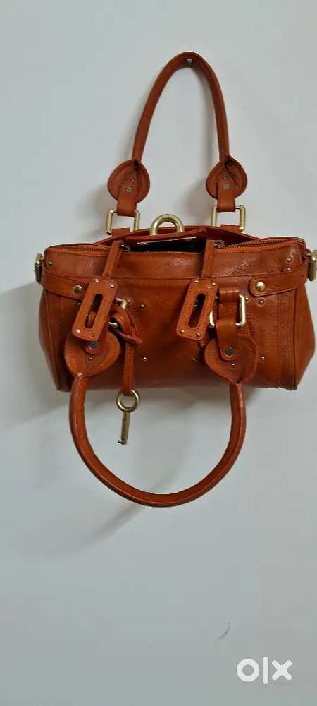 Chloé Paddington Medium Hand Bag Brown Chloe Chocolate Brown Leather Paddington Medium Satchel Bag