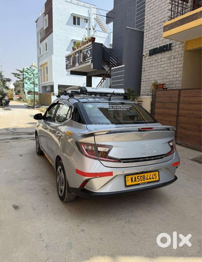 Yellow Board Hyundai Aura 2023 Cng 107000 Km Driven