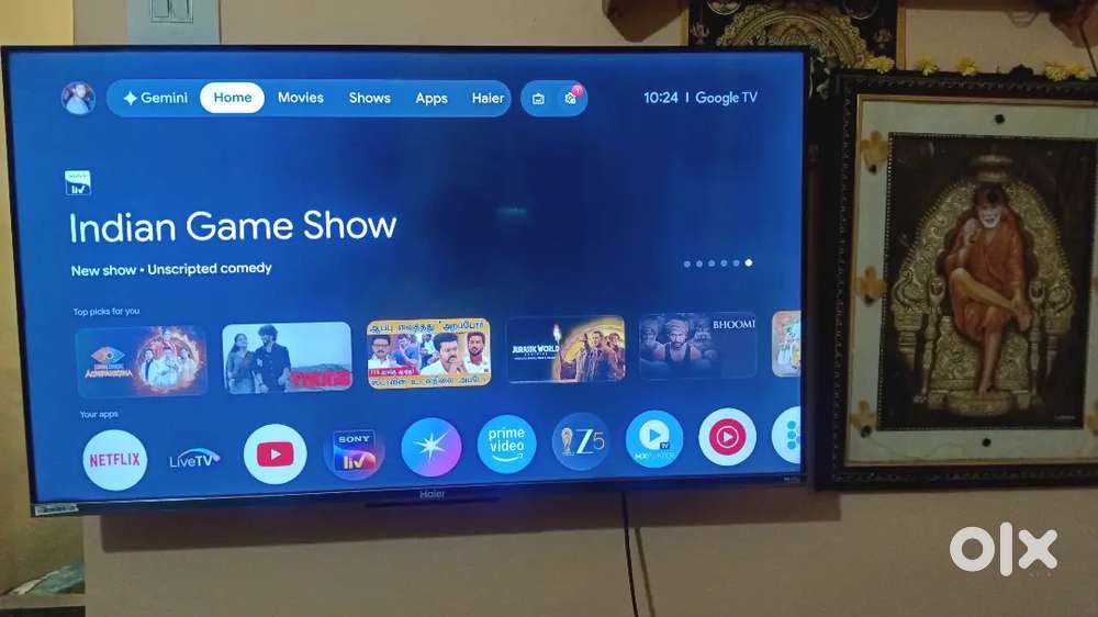 Haier tv 2 month used final price