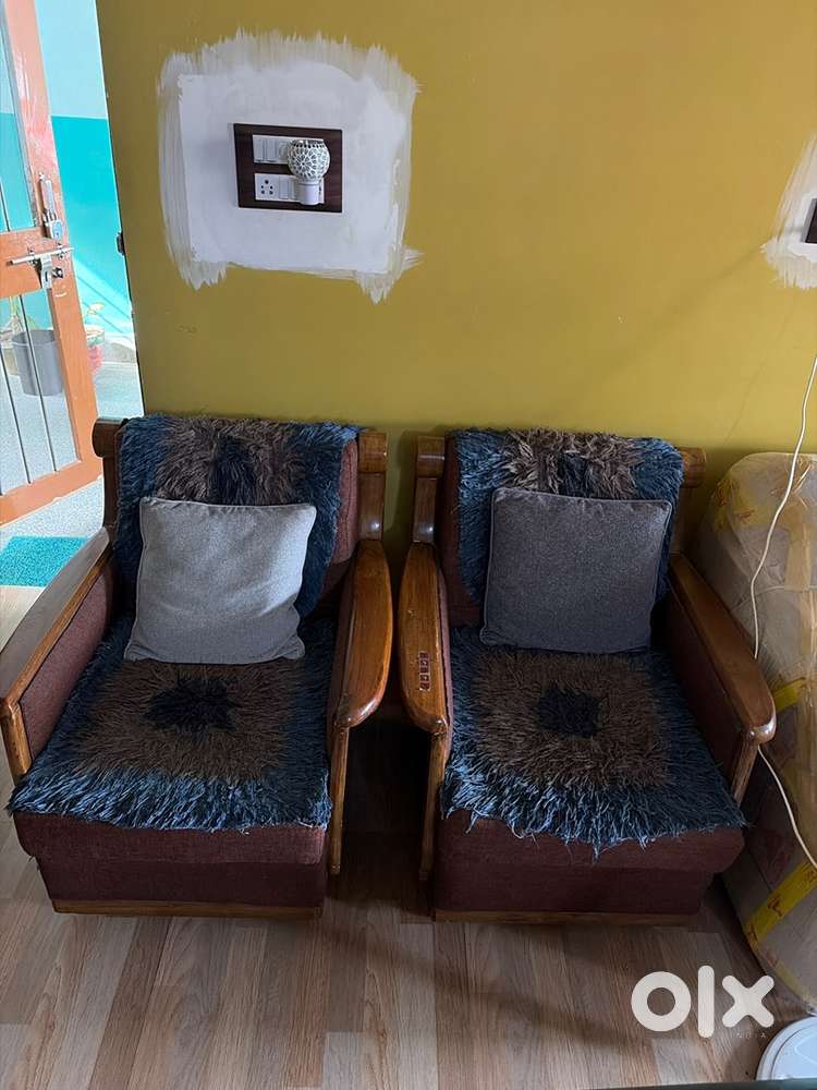 Teak wood Sofa three pieces