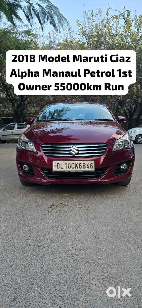 Maruti Suzuki Ciaz 1.3 Alpha, 2018, Petrol