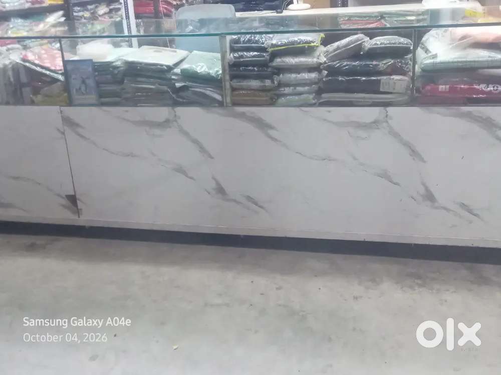 Shop clothes counter