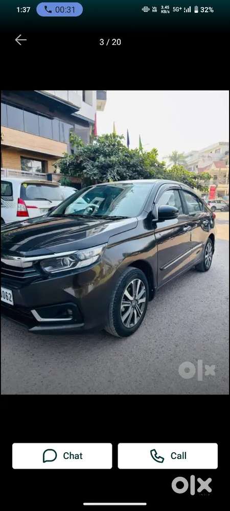 Honda Amaze 2021 Petrol 33000 Km Driven