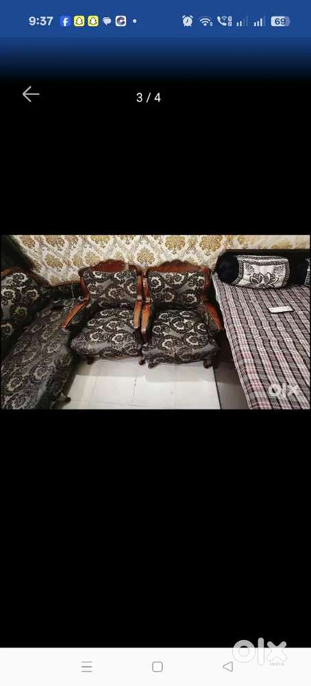 Sofa set maharaja style
