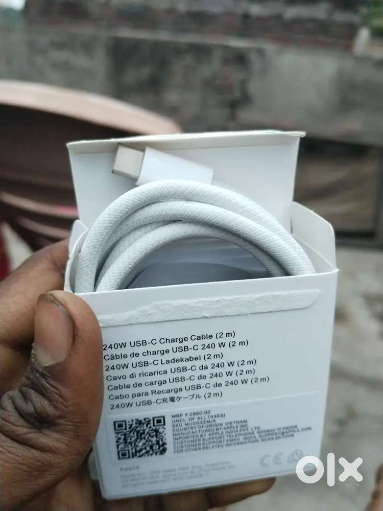 Apple C Type Cable 2MM Original