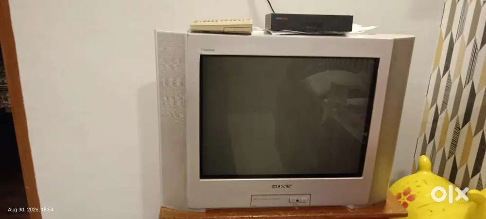 Colour Tv In working Condition with Remote- price 4500/-