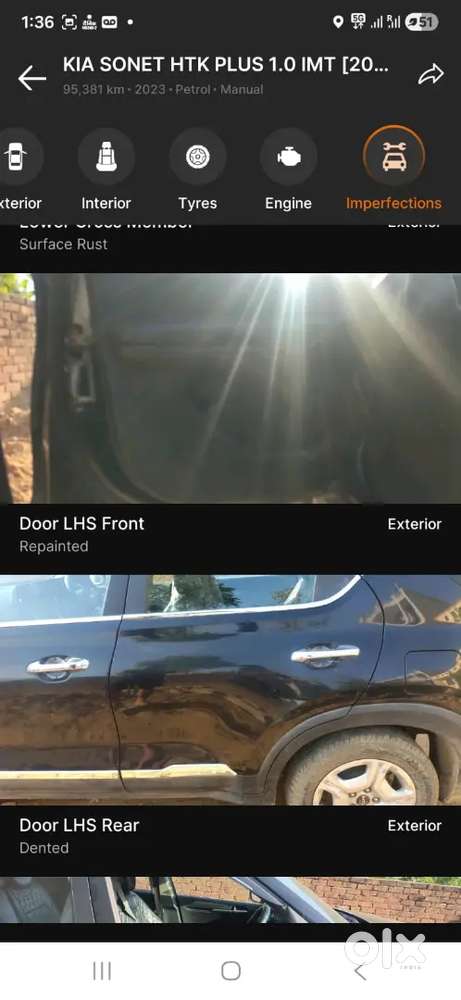 Kia Sonet 2023 Petrol 105000 Km Driven