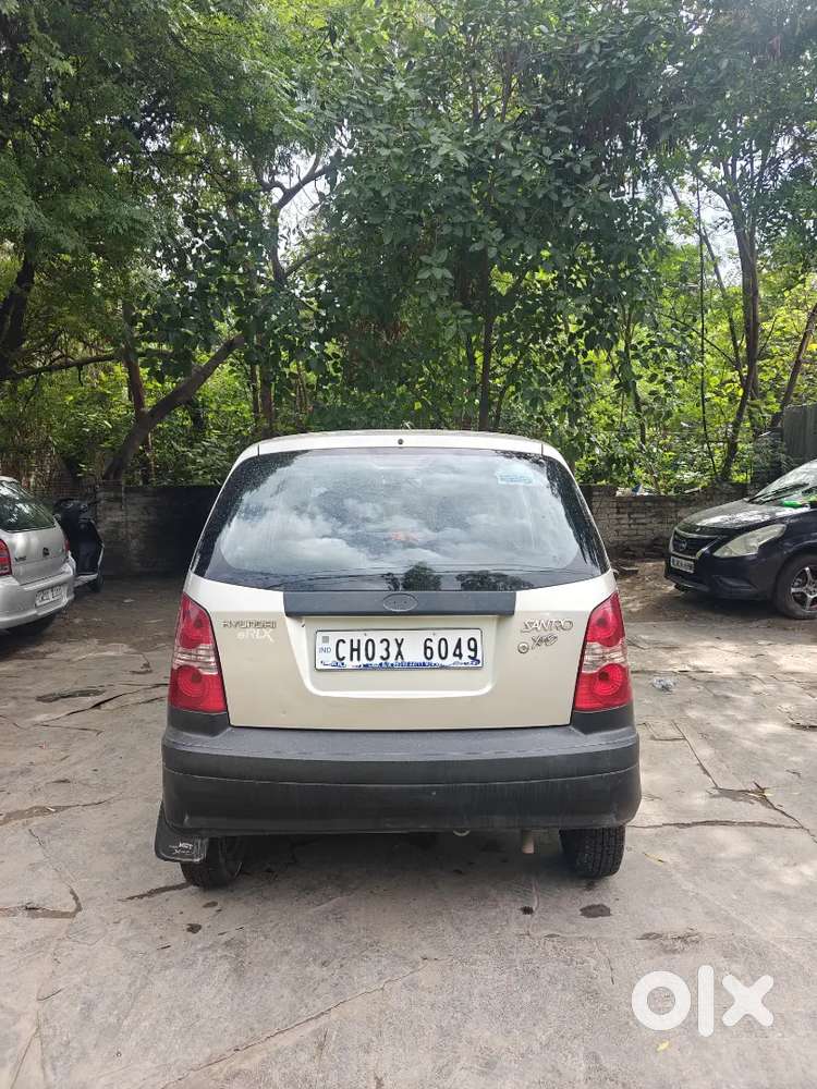 Hyundai Santro Xing 2009 And Chandigarh Number