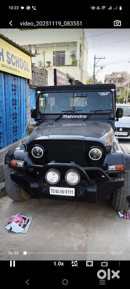 Mahindra Thar 2018 Diesel Well Maintained And Fancy Number