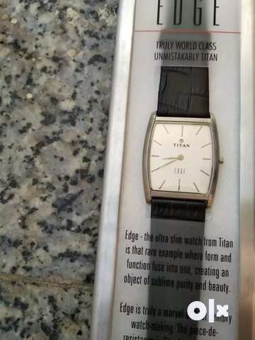 Titan edge wrist on sale watch