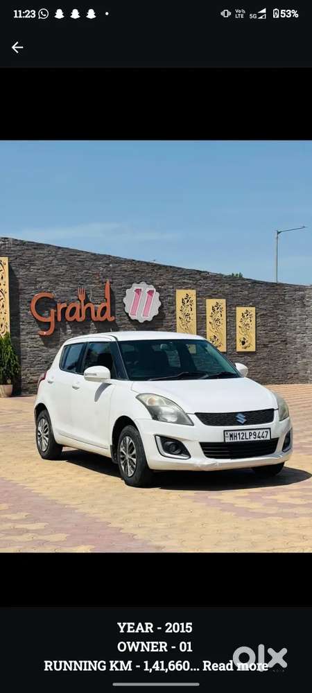 Maruti Suzuki Swift Vdi, 2015, Diesel