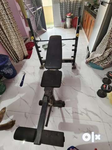 Multipurpose gym bench olx sale